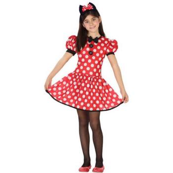Minnie Mouse Fantasi Dräkt för Barn Röd