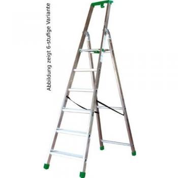 Scaletta grande altezza 11 gradini - Altezza mass. lavoro 4.52m - Q60/11M