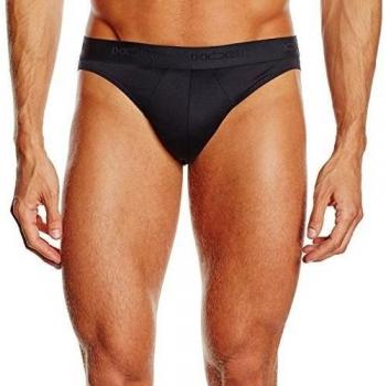 Calzoncillos Hom Premium de Algodón Micro con Cinturilla Elástica – Azul Marino X‑Large