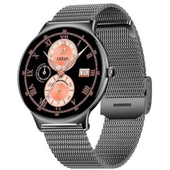 Smartwatch Ultra Thin AMOLED Nero Cool 8434847075808