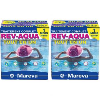 Kit Trattamento Piscina Rev-Aqua Mareva 30-60 m3 - 2 Mesi