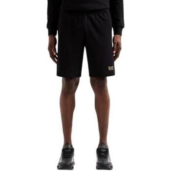 Bermudas deportivas EA7 para hombre negro (M)