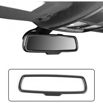 Dodge Challenger Interior Carbon Fiber Mirror Cover
