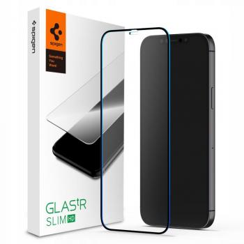 Protector de Pantalla de Vidrio Templado para iPhone 12 Mini - Negro