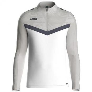 JAKO Herren Ziptop Sweatshirt Iconic - Silber - 3XL