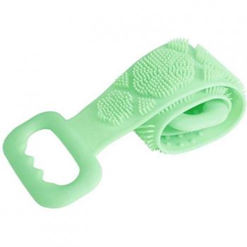 Silicone Bath Brush with Rubbing Towel