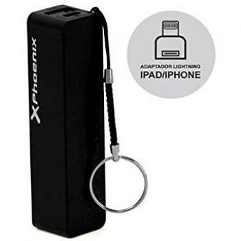 Phoenix Technologies Power Bank 2800mAh para iPad, iPhone y otros dispositivos