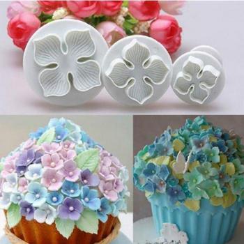 Set de 3 Galletas Florales Fondant