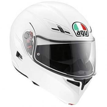 AGV Compact ST ECE 22-05 Solid Motorradhelm, Weiß, XS