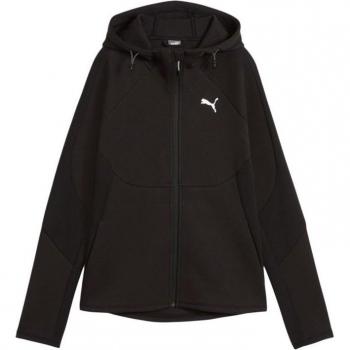 Puma Evostripe Hoodie con Cierre Negro para Mujer