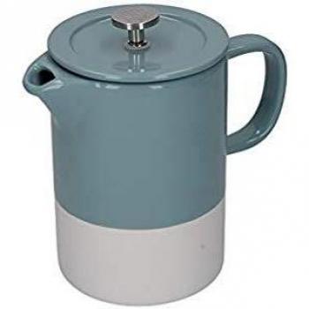 Barcelona 6-Cup French Press Coffee Maker in Retro Blue