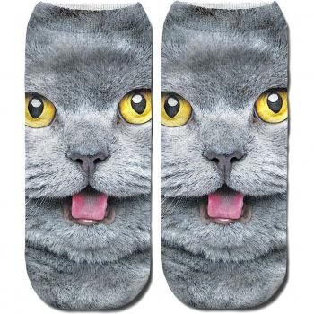 Cute 3D Cat Paw Print Socks