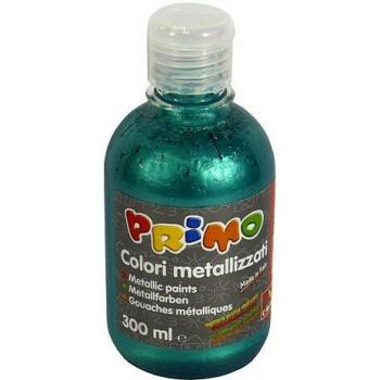 Tempera Primo Color Verde Metalizado 300 ml