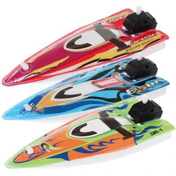 HX5D Kid Wind-Up Inflatable Boat Toy