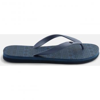 Chanclas étnicas masculinas Silbon de color azul marino