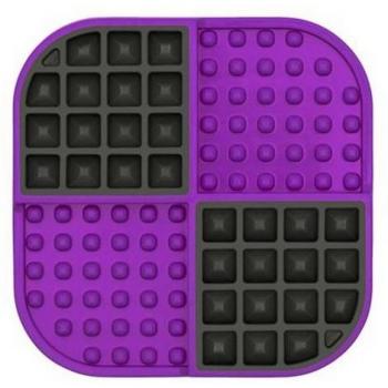 LickiMat Slomo Antischlingmat Paars 20cm