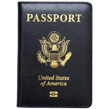 Funda Elegante USA Rosada con Logo de Viaje
