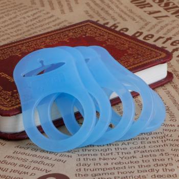 Soporte de chupete de silicona, 5 unidades, multicolor, clip para anillos MAM