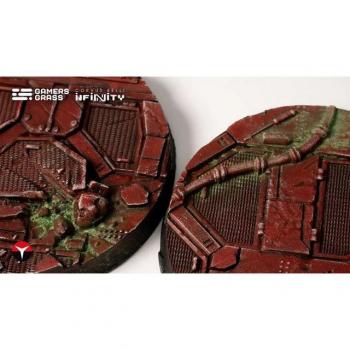 GamersGrass Modellbau Nomaden Crew Deck Basis Rund 55mm (x2)
