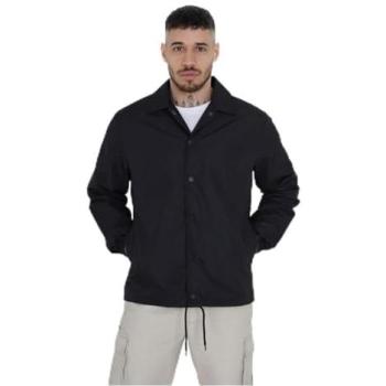 Lightweight Black Bond Coach Jacket by Brave Soul – M
