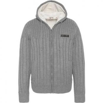 Gilet à capuche homme Schott Gris