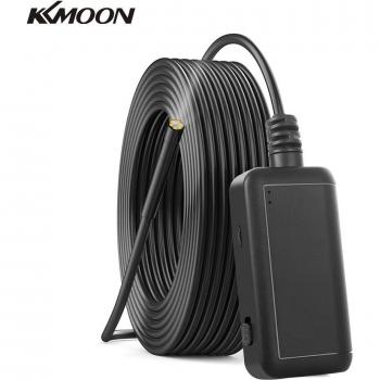 Endoscope industriel WiFi F220 5,5 mm IP67 Étanche Boroscope 6 LED – Compatibilité iPhone & Android