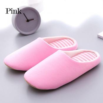 Chaussures d'intérieur en coton pour femmes