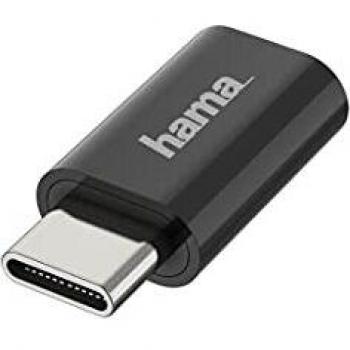 Adaptador HAMA USB-C a Micro USB B 2.0