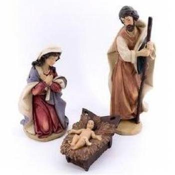 Nacimiento Belén 3 piezas decoración Navidad