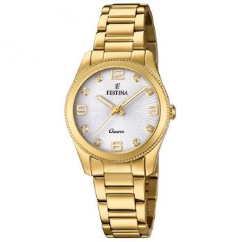 Festina Elegance F20210/1 – Damenuhr mit Quarz und Edelstahlarmband