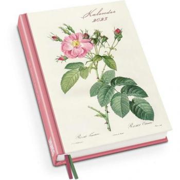 Redoutés Rosen Taschenkalender 2025 Terminplaner Wochenkalendarium 113 x 163 cm