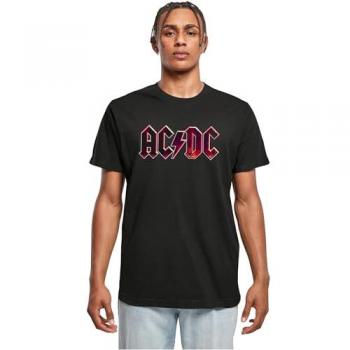 Herren T‑Shirt mit ACDC Distress‑Logo 4XL