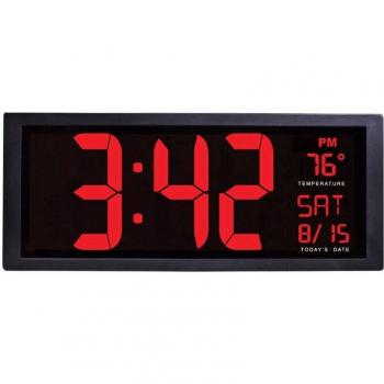 Reloj Electrónico de Pared con Calendario y Ahorro de Luz