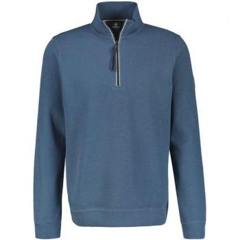 Lerros Unifarbene Heren Sweatshirt Langarm