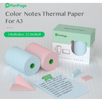 PeriPage Mini Printer Thermal Label Paper 80x50mm