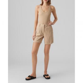 Short de Tela con Trabillas Vero Moda