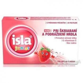Isla Junior Aardbei 20 Zuigtabletten