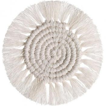 Sous-verre anti-adhérence en coton artisanal