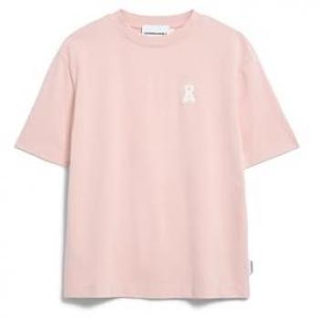 Armedangels Damen‑Shirt „Tarjaa“ Lachsrosa, XL