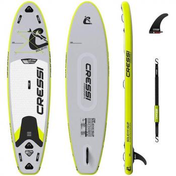 Tabla Surf Paddling Cressi Solid 10'6 Blanco/Lima