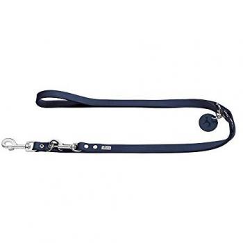 Guinzaglio in Pelle Hunter Blu 20/200