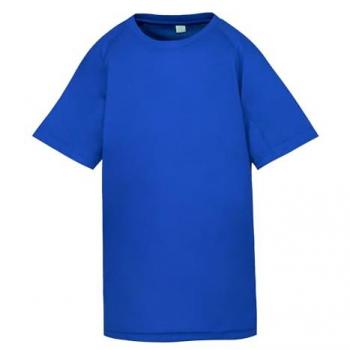 Spiro Aircool Boys' Blue Shirt