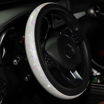 Rhinestone Steering Wheel Cover for Peugeot 308