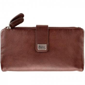 Cartera Kate ST2203, mujer, piel suave, color marrón
