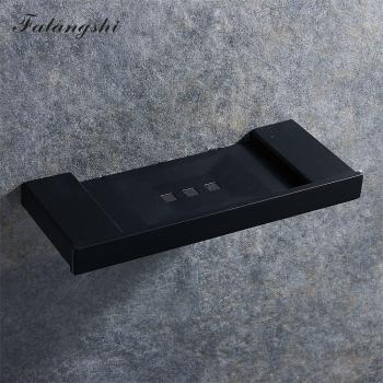 Conjunto Falangshi de Accesorios de Baño, Toallero Cuadrado y Soporte de Papel WB8837