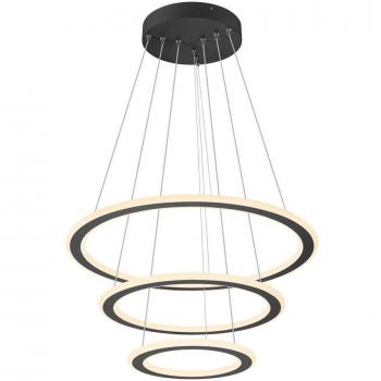 SLV Pendelleuchte ONE FLAT, 1007701, LED, schwarz, 300cm, DALI 2