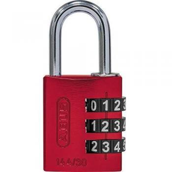 ABUS 144/30 rot B/DFNLI Vorhangschloss