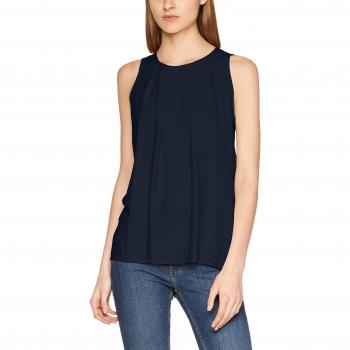 VERO MODA Vmboca S/l Top a Noos, Camiseta sin Mangas para Mujer, Azul