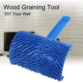 15.5CM x 10CM Rubber Wood Graining Wall Decoration Tool