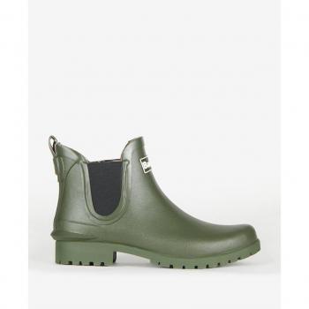 Barbour kvinne Wilton gummistøvler Olivengrønn